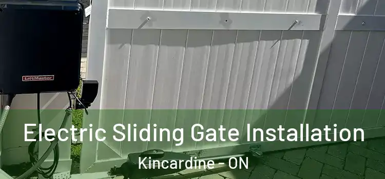 Electric Sliding Gate Installation Kincardine - ON