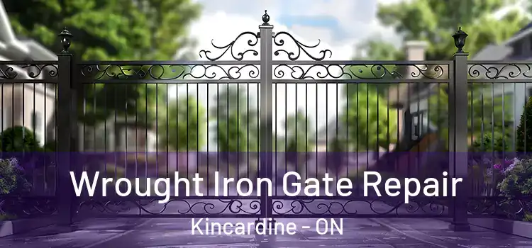 Wrought Iron Gate Repair Kincardine - ON